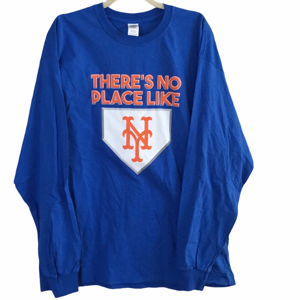 NWOT NY Mets Long Sleeve Jersey Tee